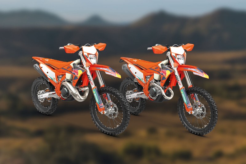 Introducing the 2025 KTM EXC Champions Edition Range
